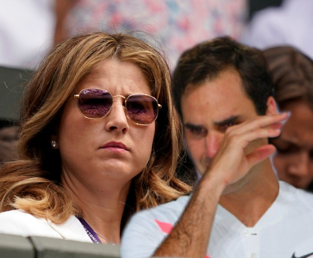 Mirka i Rodžer Federer