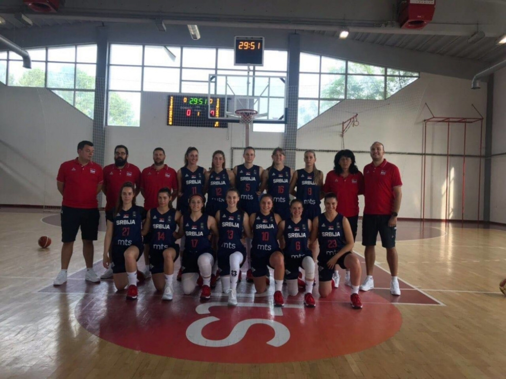 mlade košarkašice Srbije