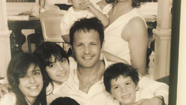 Siniša Mihajlović i porodica