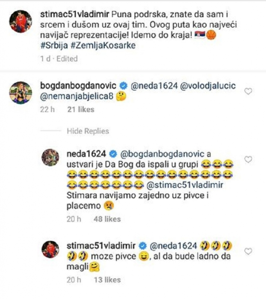 &Scaron;timac, bogdanović, nedović