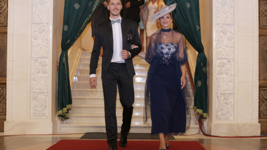 Jelena Bin Drai sa suprugom