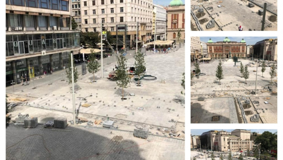 Goran Vesić, Trg republike