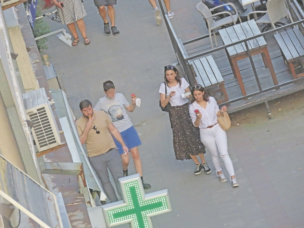 Anja Mandić sa porodicom