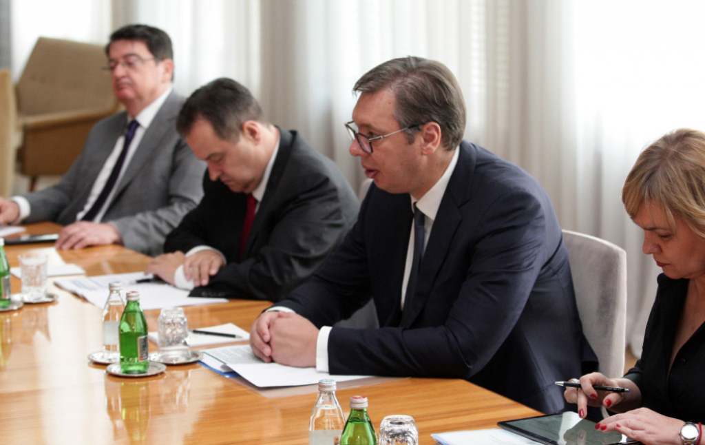 Aleksandar Bocan Harčenko, Aleksandar Vučić