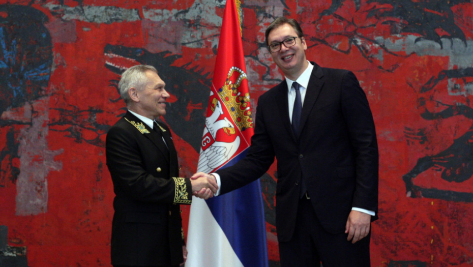 Aleksandar Vučić i Aleksandar Bocan Harčenko