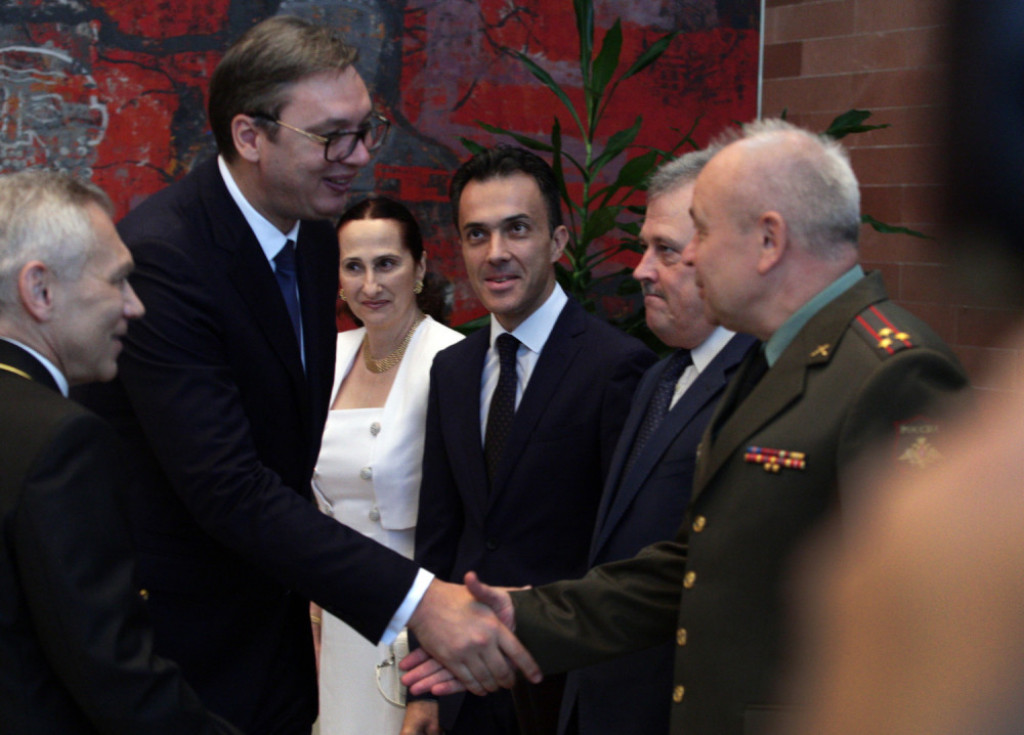 Aleksandar Vučić i Aleksandar Bocan Harčenko