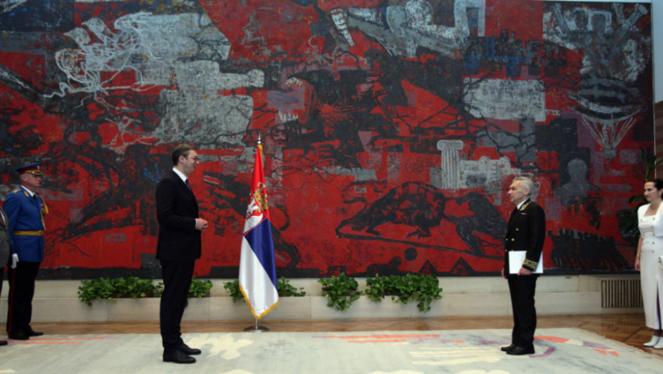 Aleksandar Vučić i Aleksandar Bocan Harčenko