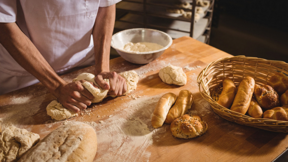 Pekara, radnica, radnja, pecivo, testo