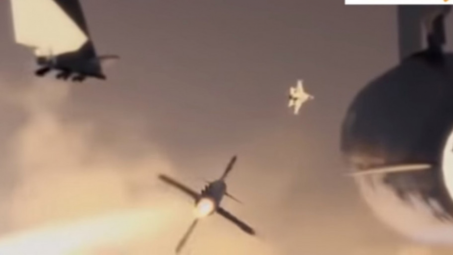 avion, pad italija, obranje