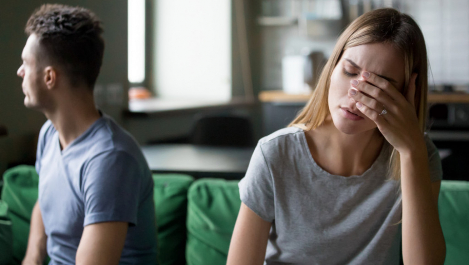 Par, raskid, tuga, depresija, svađa