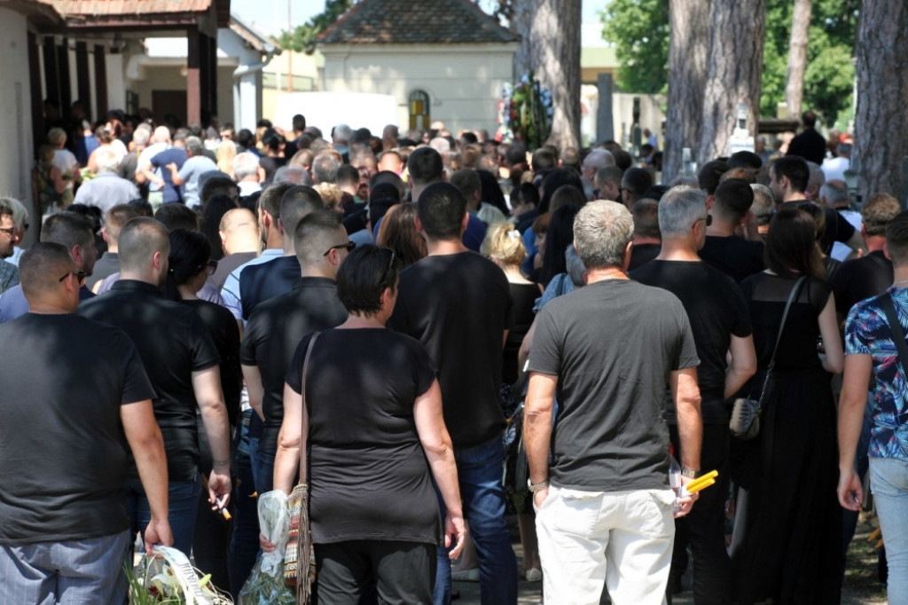 Dijana Milojković, sahrana