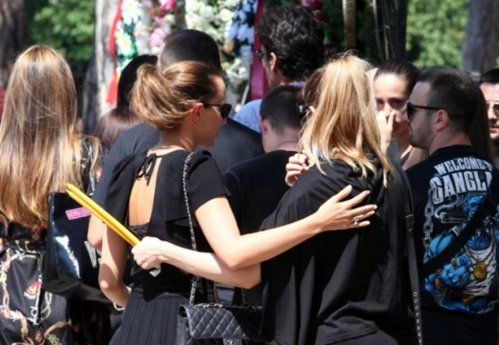 Aleksandra Prijović i Rada Manojlović, sahrana