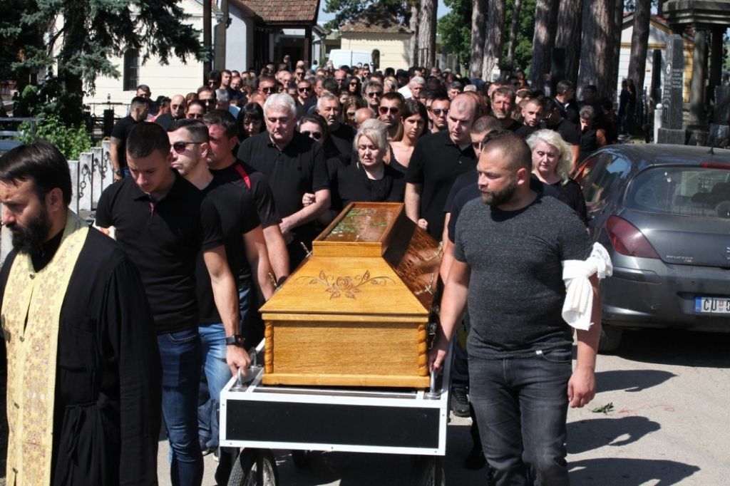 Dijana Milojković, sahrana