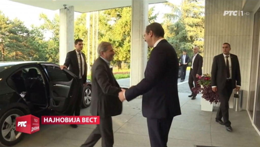 Aleksandar Vučić Johanes Han