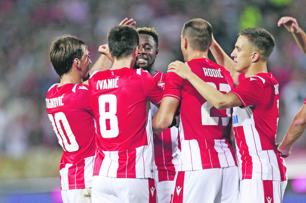 Eliminišu rivale i zarađuju: Fudbaleri Crvene zvezde