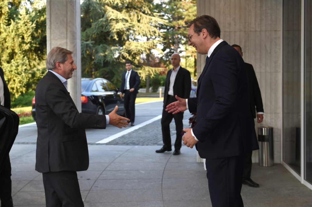 Aleksandar Vučić Johanes Han