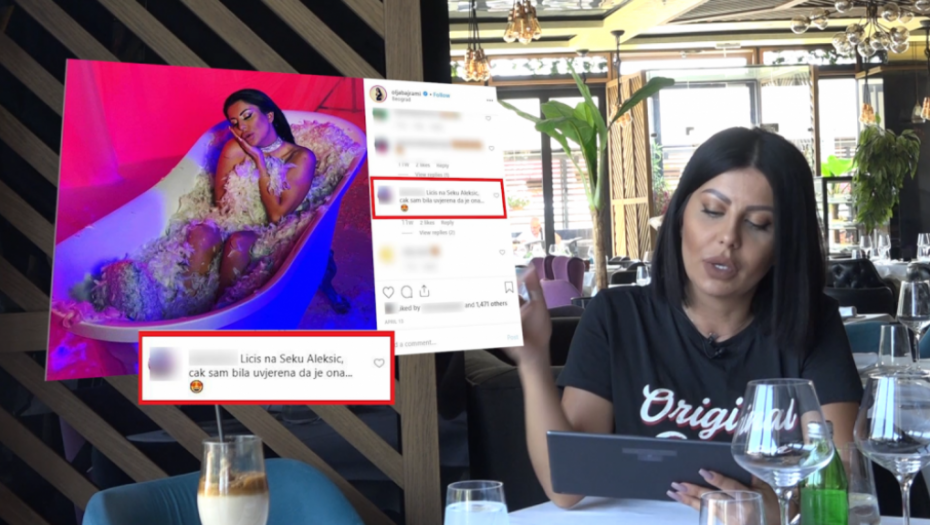 Olja Bajrami, insta provokator