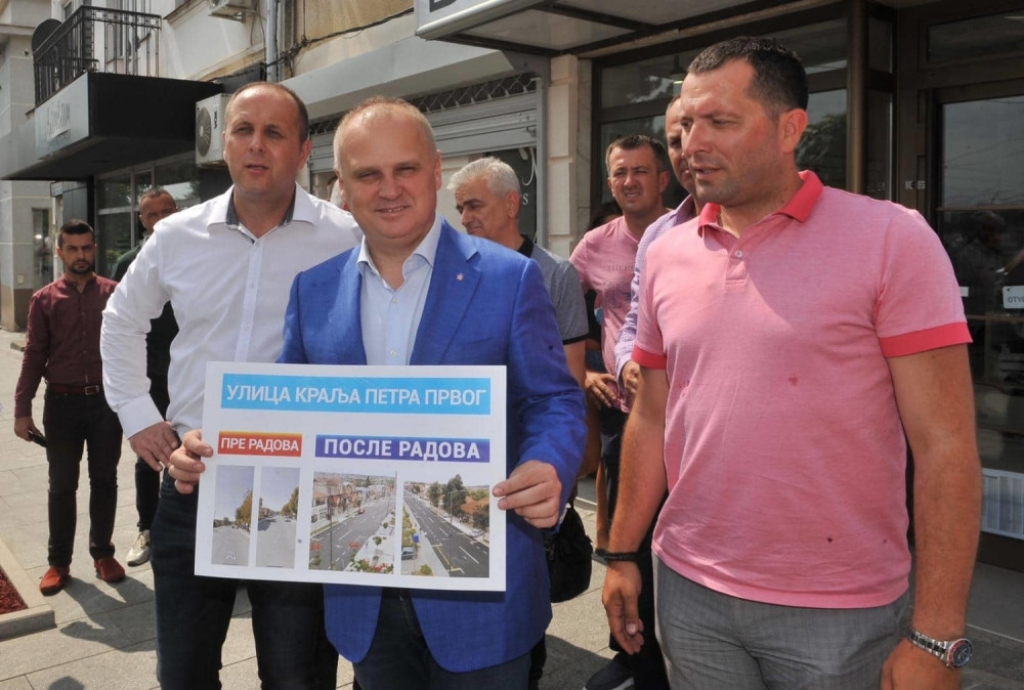 Goran Vesić, Lazarevac