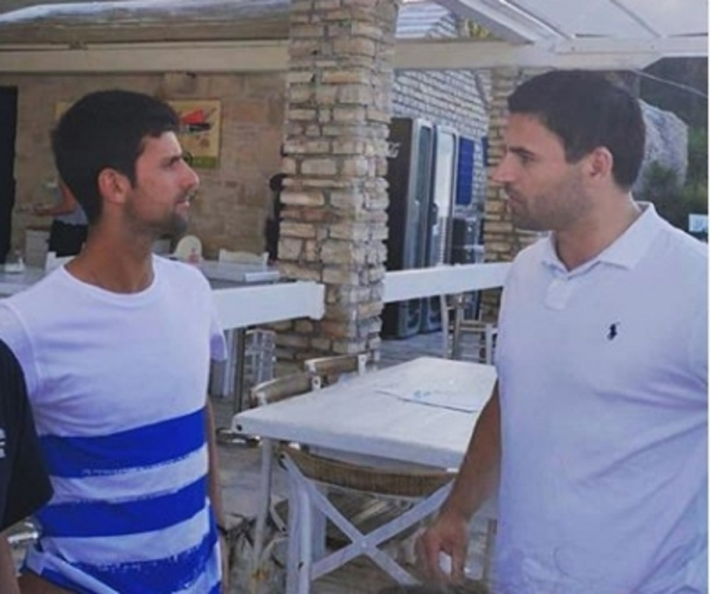 Novak Đoković, Davor Bernardić