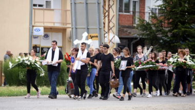 Sara Lolić, Šabac, sahrana