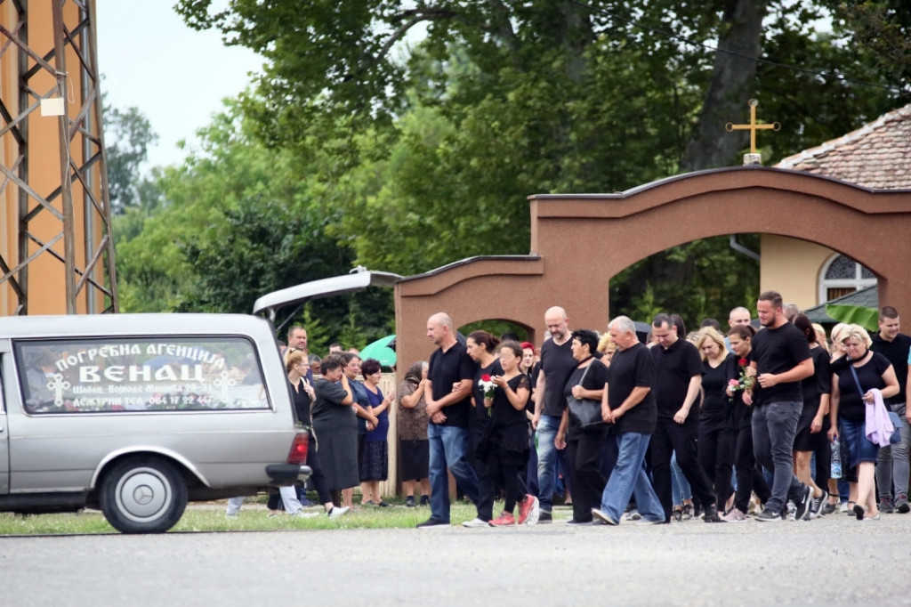 Sara Lolić, Šabac, sahrana