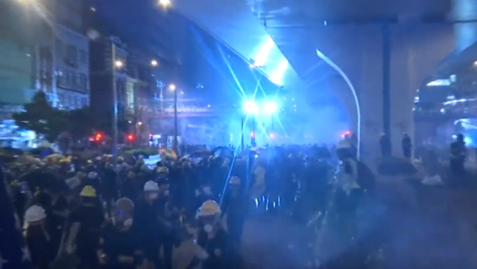 Sukob policije i demonstranata, Hong Kong