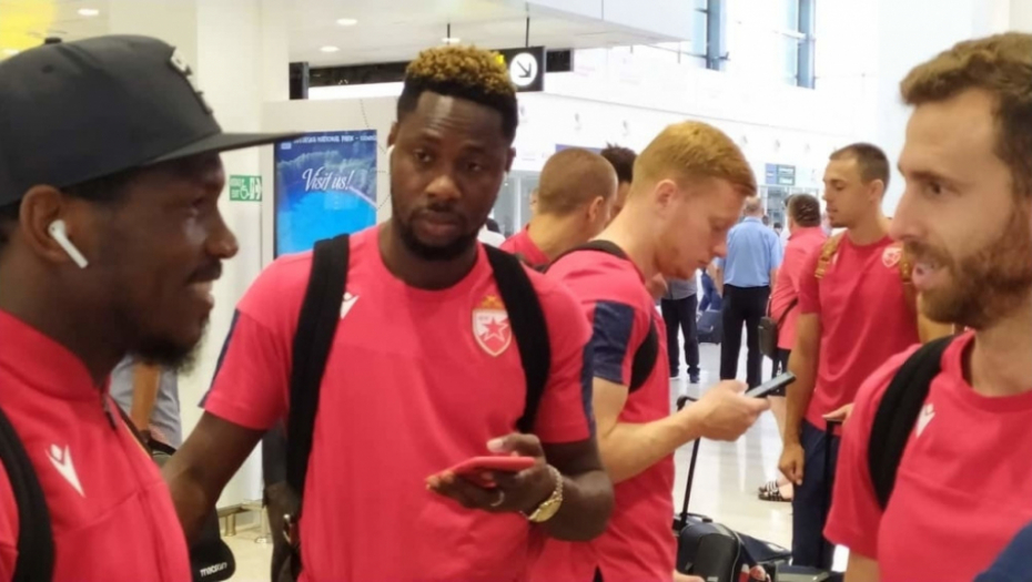 Fudbaleri Crvene zvezde pred gostovanje Helsinkiju