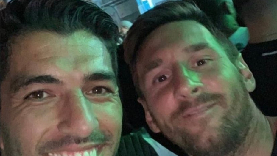 Luis Suarez i Leo Mesi