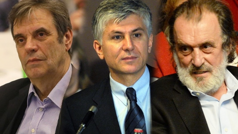 Vojislav Koštunica, Zoran Đinđić, Vuk Drašković