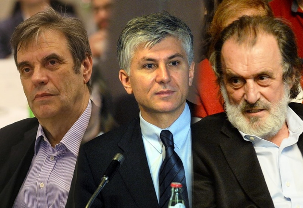Vojislav Koštunica, Zoran Đinđić, Vuk Drašković