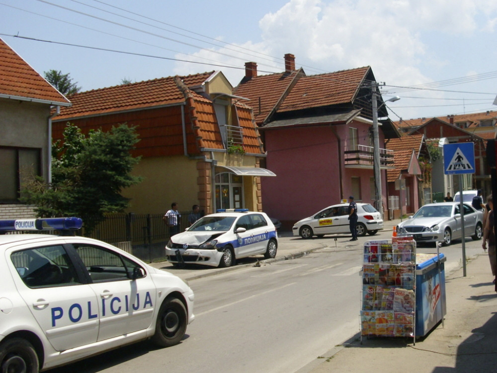 Nesreća, Leskovac, policija