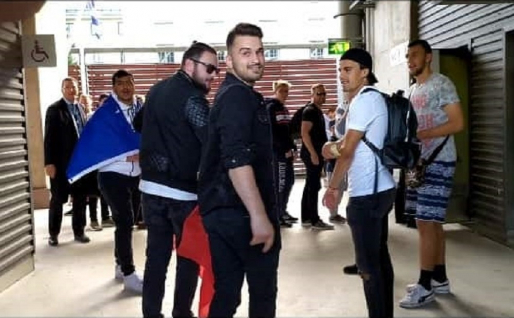 provokacije Albanaca na meču