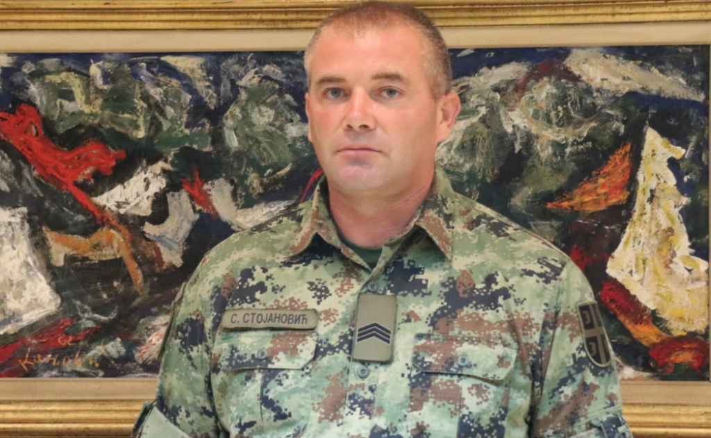 mlađi vodnik Slaviša Stojanović, Vojska Srbije