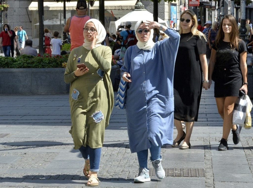 Beograd, vrućina, Knez Mihailova