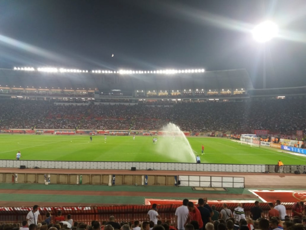 poluvreme meča Crvena zvezda - Kopenhagen