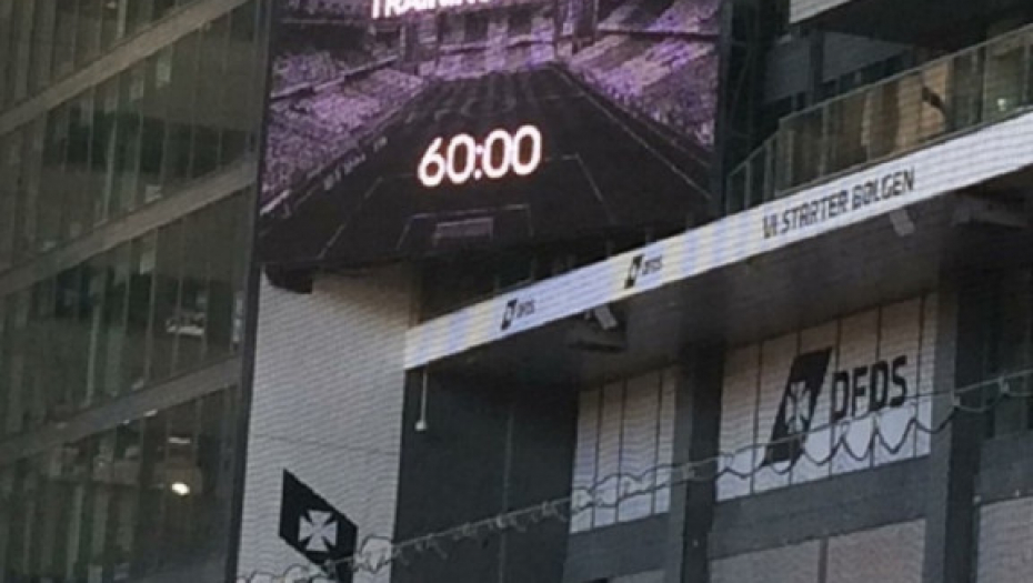 Trening Crvene zvezde u Kopenhagenu