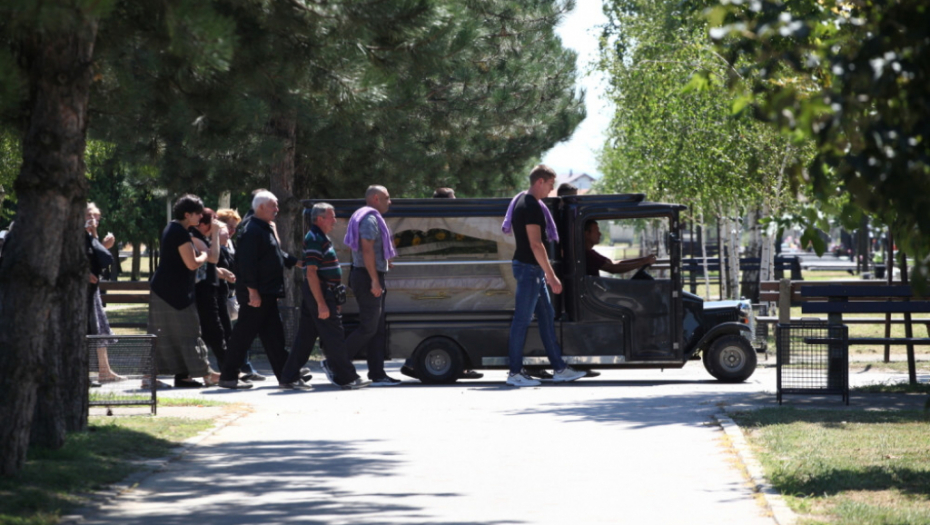 Anđela Mančić, Miloš Stanojković, sahrana