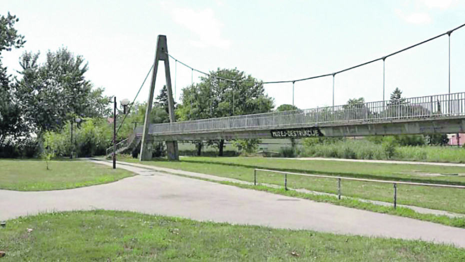 Most na suvom, Zrenjanin