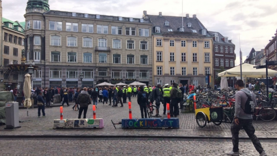 Kopenhagen - Crvena zvezda  pre početka utakmice