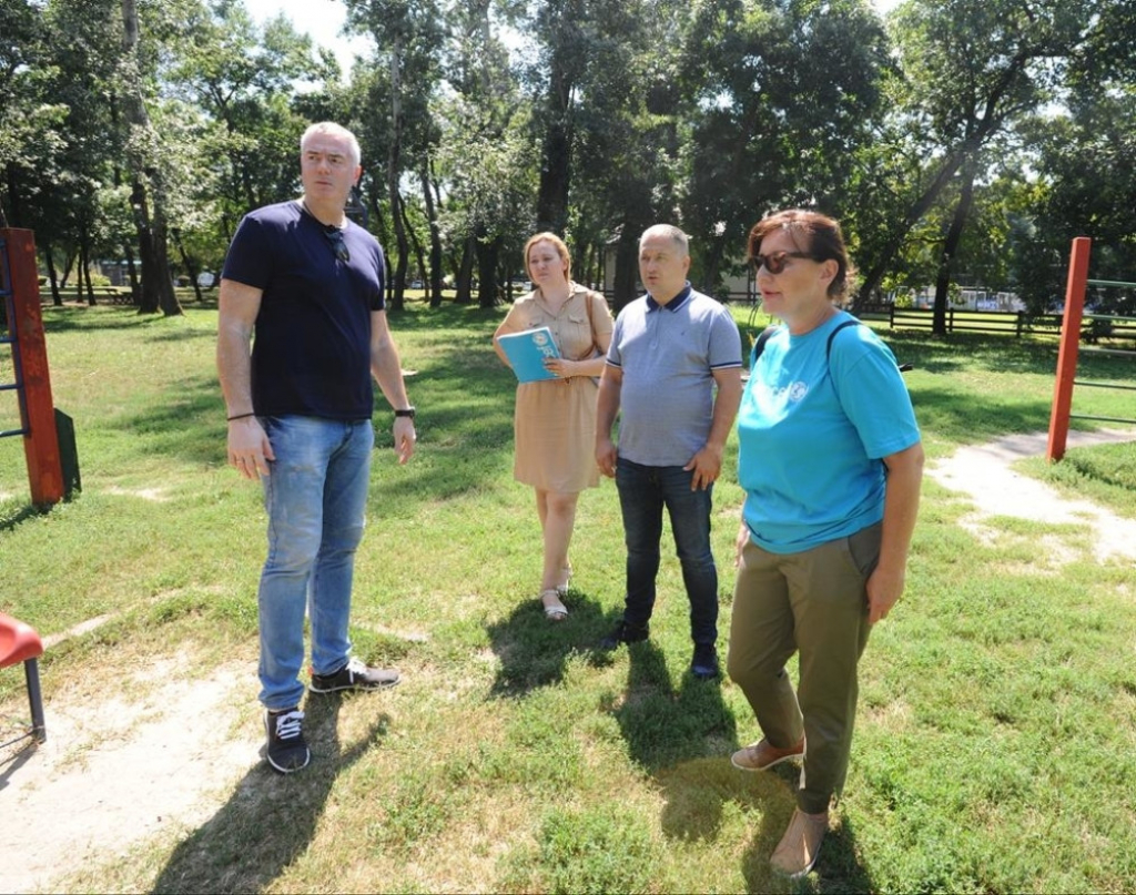 Tomaševic i UNICEF u radnoj poseti igralistu na Adi Ciganliji