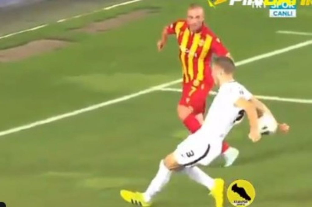 Sporni trenutak u šesnaestercu Partizana