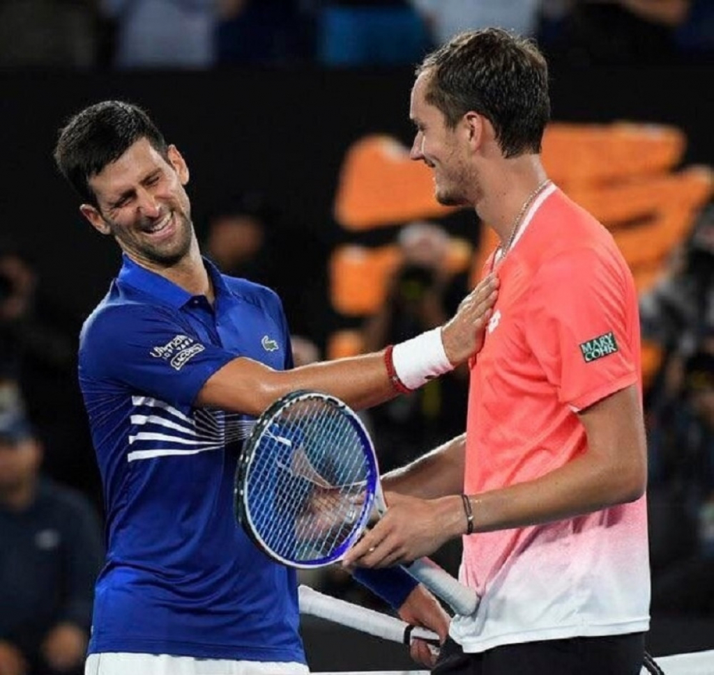 Novak Đoković i Danil Medvedev