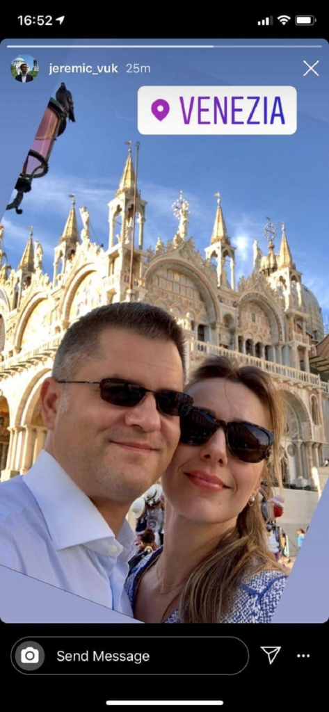 Vuk Jeremić u Veneciji