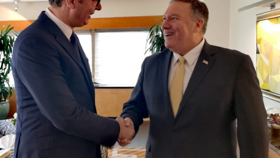 Vučić i Pompeo