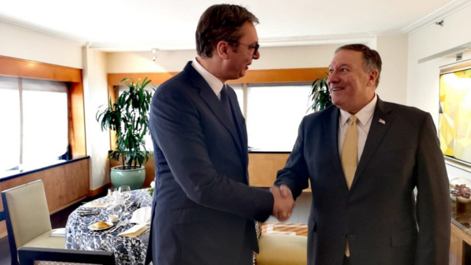 Vučić i Pompeo