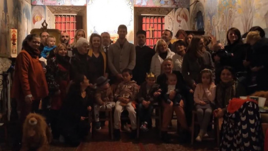 Novak Đoković i crkva u Nici