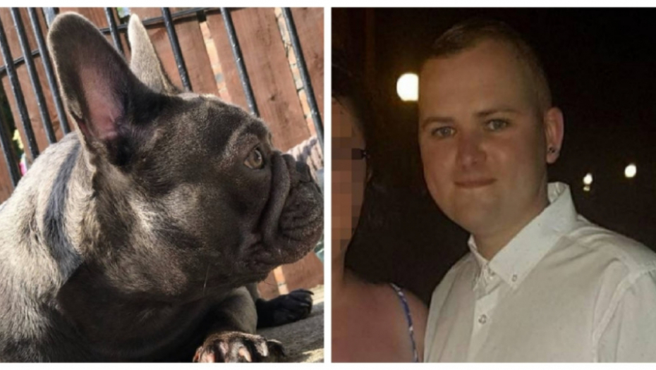 Stjuart sa svojim psom