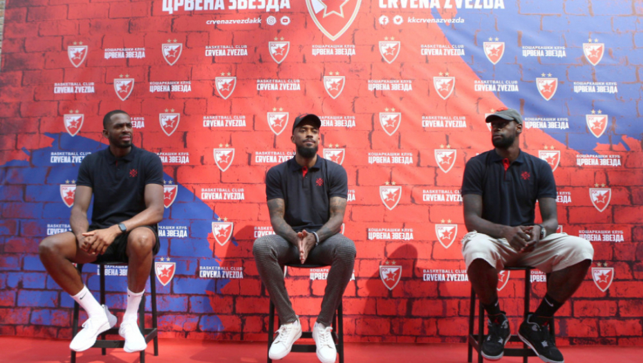 Promocija novih košarkaša Crvene zvezde