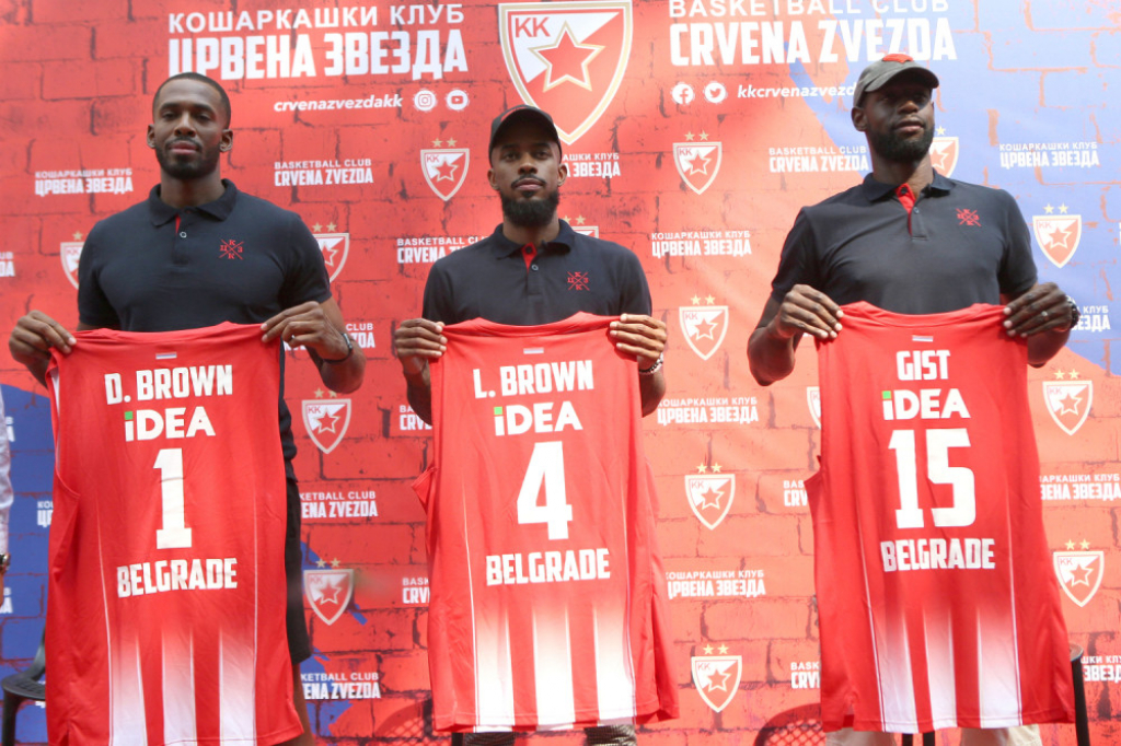 Promocija novih ko&scaron;arka&scaron;a Crvene zvezde