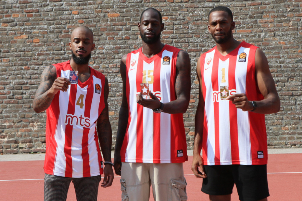 Promocija novih ko&scaron;arka&scaron;a Crvene zvezde